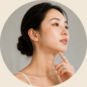 在意臉部線條與輪廓感